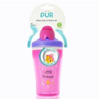 ราคา Pur INSULATED STRAW CUP แก้วเก็บอุณหภูมิพร้อมหลอดดูด ขนาด 8 ออนซ์ 12m (525326854)
