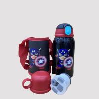 ราคา กระติกน้ำเด็ก 500ml พร้อมกระเป๋าสะพาย เก็บความร้อน ความเย็น กระติกน้ำเก็บอุณหภูมิ (21334389217)