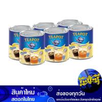 ราคา ครีมเทียมข้นหวาน 380 กรัม 6กระป๋อง ทีพอท Teapot Sweetened Condensed Non Dairy Creamer ครีมเทียม ครีมเทียมข้น ครีม คลีม คลีมเทียม (16318163274)