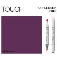 ราคา TOUCH TWIN BRUSH MARKER P283 PURPLE DEEP มาร์คเกอร์หัวพู่กัน หัวตัดขนาดกลาง รหัส P283 PURPLE DEEP แบรนด์ TOUCH จากประเทศเกาหลี (8053330158)