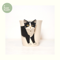 ราคา Cat Mug แก้วมัค แก้วกาแฟ แก้วน้ำ แก้วเซรามิค แก้วแมว ของขวัญ (16901114226)
