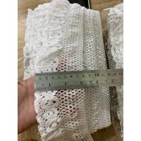 ราคา ลูกไม้ผ้าระบาย ลูกไม้ผ้าค้อนต้อน สีขาว กว้าง3นิ้ว เนื้อดี สีสวย ส่งไว ห่อ1เมตร (21452326542)