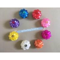 ราคา ริบบิ้นโปรยทานดอกมะลิ แต่งเลื่อมดอกไม้สีสันสวยงาม1แพคบรรจุ50ชิ้น (20109574151)