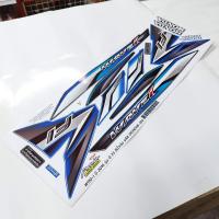 ราคา สติ๊กเกอร์ติดรถมอเตอร์ไซค์ WAVE 110i ปี 2016 รุ่น23 สีน้ำเงิน ชุดใหญ่ติดทั้งคัน เคลือบเงา สีสวย กาวเหนียว ติดทน พร้อมจัดส่งด่วน (20392768859)