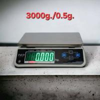 ราคา ตาชั่งดิจิตอลกันน้ำ เครื่องชั่งดิจิตอลกันน้ำ 3kg 6kg 15kg 30kg Mode 7601 รับประกันจากผู้ขาย มีใบกำกับภาษี (17250631100)