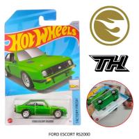 ราคา โมเดลรถเหล็ก Hotwheels FORD ESCORT RS2000 ลิขสิทธิ์แท้ ล้อยาง STH SUPER TREASURE HUNT Hot wheels (21399376323)