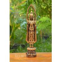 ราคา พระศรีอริยเมตไตย พระจักรพรรดิปางห้ามสมุทร เพ้นท์เครื่องทอง (8276037883)