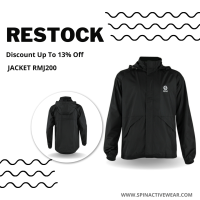 ราคา SPIN JACKET เสื้อแจ็คเก็ตกันลมกันฝน RMJ200 (14480538752)