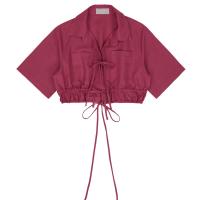 ราคา SLYQ MADE BOWTIQUE LINEN CROP TOP เสื้อครอปแขนสั้นผูกโบว์หน้าเอวรูดผ้าคอตตอนลินิน (21524280588)