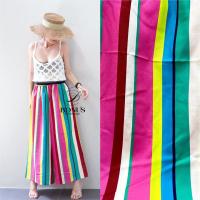 ราคา กางเกงผ้าลินินอินเดีย พิมพ์ลายดิจิตอล สีสวย ลายฉ่ำดีไซน์กางเกงทรงเอ ปลายขาบาน (21473206385)