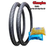 ราคา ยางมอเตอร์ไซค์ ขอบ 17 นิ้ว ยี่ห้อ Champion รุ่น HR54 ขนาด 45 90 17 50 90 17 60 90 17 (19477702178)