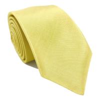 ราคา เนคไทผ้าไหมเทียมสีเหลือง สีทอง สีเหลืองพาสเทล ผ้ามันเงา By Vanzon Singthong (16296632879)