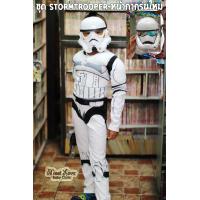 ราคา พร้อมส่ง Cosplay Star Wars Stormtrooper ชุดฮีโร่เด็ก ชุดแฟนซีเด็ก สตาร์วอส์ ชุด สตาวอส์ (636144583)