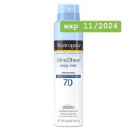 ราคา กันแดด Neutrogena Age shield face 70 100 110 Ultra sheer dry touch spf 70 spf 100 110 (20197006163)