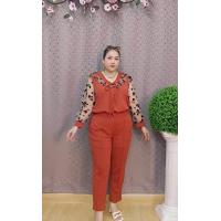 ราคา ชุดเซ็ทคอวี เสื้อ กางเกง ผ้ายืดมูลเวฟ (21577234129)