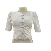 ราคา เสื้อมอญประยุกต์ งานฉลุลายสีขาว แขนยาว 16 ยาว (14521490563)