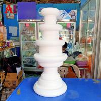 ราคา โฟมบายศรี 3ชั้น สูง28นิ้ว ฐาน12นิ้ว มีพุ่มยอด โฟมพานพุ่ม โฟมทำบายศรี โฟมทำพาน โฟมพุ่ม โฟมวงกลม โฟมแผ่น (10072586934)