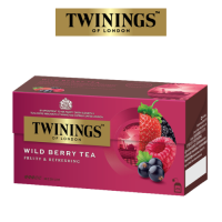 ราคา ทไวนิงส์ Twinings Flavoured Black Tea ชนิดซอง 2 กรัม แพ็ค 25 ซอง Lemon Peach Vanilla Wild Berry 4 red fruitsMango (16218811700)