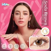 ราคา Jellykiss Soda Brown Contact Lens คอนแทคเลนส์ (1336264911)