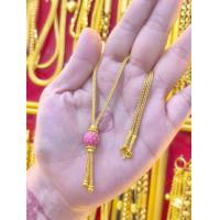 ราคา สร้อยคอระย้า 1 บาท ทองชุบ ทองไมครอน ทองโคลนนิ่ง (14681235206)