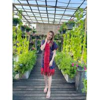 ราคา ชุดกระเหรี่ยง ชุดพื้นเมือง เดรสพื้นเมือง เดรสผ้าฝ้าย สาวอวบ สาวไซส์ใหญ่ (19113150565)