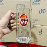 ราคา 6ใบ UG 367 375ml แก้วใส แก้วมีหู แก้วเบียร์ มีหูจับ แก้วมัค แก้วลาย แก้วเบียร์ แก้วเหล้า แก้ว หนา อย่างดี ใบใหญ่ Union Glass แก้วเบียร์ 13 oz (17442207910)