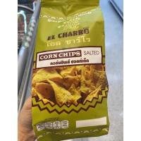ราคา แผ่นแป้ง ข้าวโพด ทอดกรอบ รสเค็ม ตรา เอล ชาร์โล 200g El Charro Corn Chips Salted (15621215836)