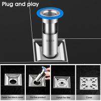 ราคา พร้อมส่ง กระบอกกันกลิ่นสแตนเลส304 ตะแกรงดักกลิ่นห้องน้ำ ดักกลิ่นท่อน้ำทิ้ง ท่อกันกลิ่น กันแมลง ดับกลิ่นท่อระบายน้ำ (11805833094)