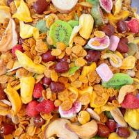 ราคา คอนเฟลกคาราเมล สูตรหวานน้อย ผสมธัญพืช ไม่ใส่ลูกเกด ขนม (20566751004)