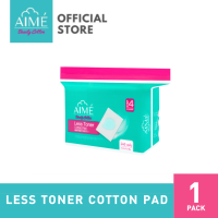 ราคา AIME สำลีแผ่น Less Toner Cotton Pad กิน Toner น้อยลงอ่อนโยนต่อผิว 1 กล่อง 240 แผ่น กล่อง (21576269482)