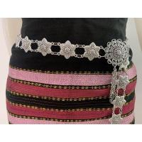 ราคา เข็มขัดเงินรมดำ สีทอง ต่อดอกใส่กับชุดไทยสวยๆ ยาว50นิ้ว (20097344963)