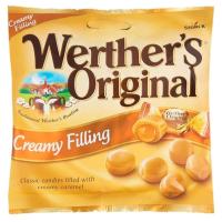 ราคา เวอร์เธอร์ ลูกอมสอดไส้คาราเมล Werther Original Caramel Candy Filled With Creamy Caramel 80g (12687661573)