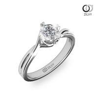 ราคา Zilvy แหวนเพชรผู้หญิงเพชรรวม 0 20 กะรัต น้ำร้อย (1192824784)