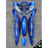 ราคา ชุดสี SonicNew Sonic125 Sonicตัวใหม่ โซนิค โซนิคตัวเก่า สี น้ำเงิน325 น้ำเงินแก้ว เฟรมรถ กรอบรถ แฟริ่ง กาบรถ (6330704235)