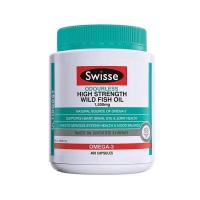 ราคา Swisse Ultiboost Odourless High Strength Wild Fish Oil 1500mg น้ำมันปลา 400 แคปซูลแบบนิ่ม วันหมดอายุ 12 2025 อาลีสุขภาพ (21568724700)