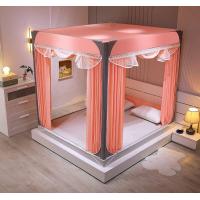 ราคา มุ้งกันยุง รุ่นใหม่ มุ้งมีม่าน มีพื้นมุ้งตาข่าย มุ้งครอบ5ฟุต 6ฟุต 6 6ฟุต ผ้ามุ้งพร้อมเสาสแตลเลสและม่านมุ้ง มุ้งเต็นท์ (21546684150)