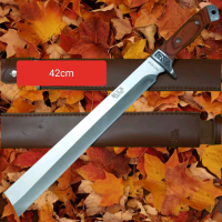 ราคา 9มีดพัก อุปกรณ์เดินป่า มีดใบตาย BUCK KNlVES 93 หัวตัด ใบเลสด้ามไม้ ยาว 42cm พร้อมชองหนังน้ำตาล มีดอเนกปกรณ์ เหมาะกับการเดินป่า แคมปิ้ง สินค้าพร้อมส่ง (21532529587)