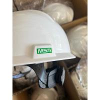 ราคา หมวกเซฟตี้ หมวกนิรภัย MSA V GARD ของแท้รองในจับยึด 4 จุด มอก รอง สายรัดค้าง 2 จุด (21571494418)