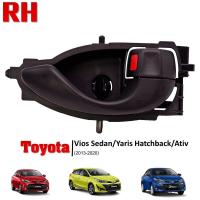 ราคา มือเปิดในประตู มือดึงในประตู มือจับใน ของแท้ สีดำ Toyota Vios SedanYaris HatchbackAtiv ปี 2013 20 (20309929524)