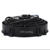 ราคา พัดลมแอร์ 8 นิ้ว บาง 12V พัดลมเป่าแผง ระบายความร้อน พัดลมแอร์ Condenser Fan (21495313284)