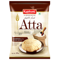 ราคา Rajdhani Chakki Fresh Atta Whole Wheat Flour แป้งโฮลวีต แป้งโรตี one stop grocery (21546441319)