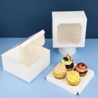 ราคา กล่องคัพเค้ก 4 ชิ้น พร้อมฐาน สีขาว 20 ชิ้น แพ็ค (21481248133)