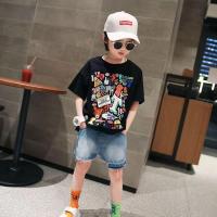 ราคา เสื้อยืดเด็ก เทศกาลสงกรานต์ จัดส่งจากประเทศไทย พร้อมส่งเสื้อยืดแขนสั้น ผ้าฝ้าย สไตล์ตะวันตก แฟชั่นฤดูร้อน สําหรับเด็กผู้ชาย 4 5 6 7 8 9 10 11 12ขวบ 100cm 150cm Cotton (21530908471)