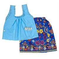 ราคา ชุดไทยเด็ก ชุดสงกรานต์ รหัสP06 เสื้อคอกระเช้าสีพื้นเด็ก ผ้าถุงสีสันสดใสลายดอก งานพร้อมส่ง S 6 10กิโล M 11 14กิโล L15 19กิโล XL 20 25กิโล (21518322272)