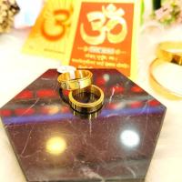 ราคา แหวนโอมพระพิฆเนศ สีทอง สีเงิน พร้อมการ์ดโอม SW3550 (21483687584)