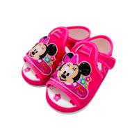ราคา รองเท้าเด็กชายและหญิงรองเท้าเด็ก สำหรับหัดเดิน พื้นนุ่ม ใส่กันลื่น มีเสียง ลายมิกกี้เมาส์ มินนี่เมาส์ ขนาด12 14cm (21273145362)