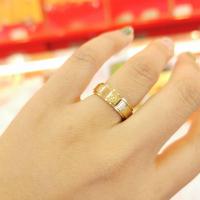 ราคา แหวนโอมพระพิฆเนศ สีทอง สีเงิน พร้อมการ์ดโอม SW3550 (21483687582)