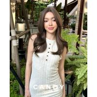 ราคา WIG GALA CANDY พร้อมส่ง วิกไม่มีหน้าม้า ผมยาว ลอนคลาย สีโค้กหม่น (21447767177)