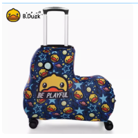 ราคา Original B Duck Little Yellow Duck Trojan Horse 2024 inch Trolley Case Elastic Cotton Case Cover for Childrens Luggage Travel Case (21593263963)