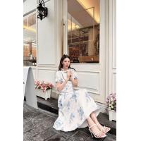 ราคา ป้าย BRT เดรสยาวแขนตุ๊กตาน่ารัก งานผ้าทอลายเนื้อละเอียด ทนงสวยใส่สบาย (21541661344)